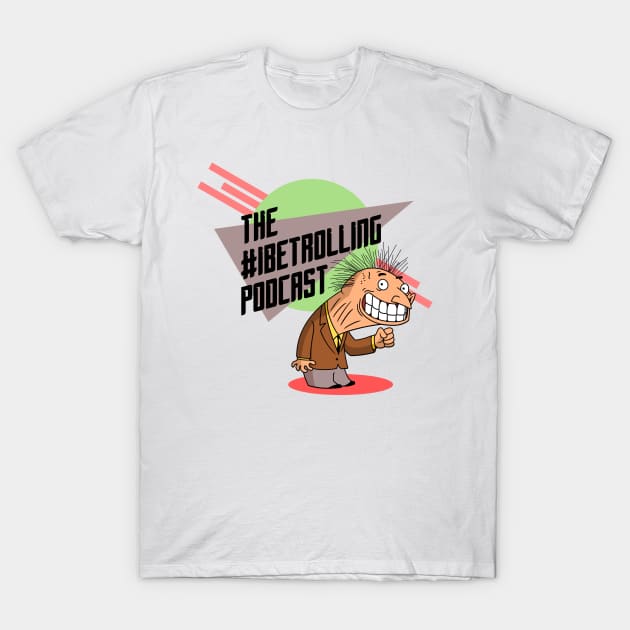 The #iBeTrolling Podcast Logo T-Shirt by CulturedApproved